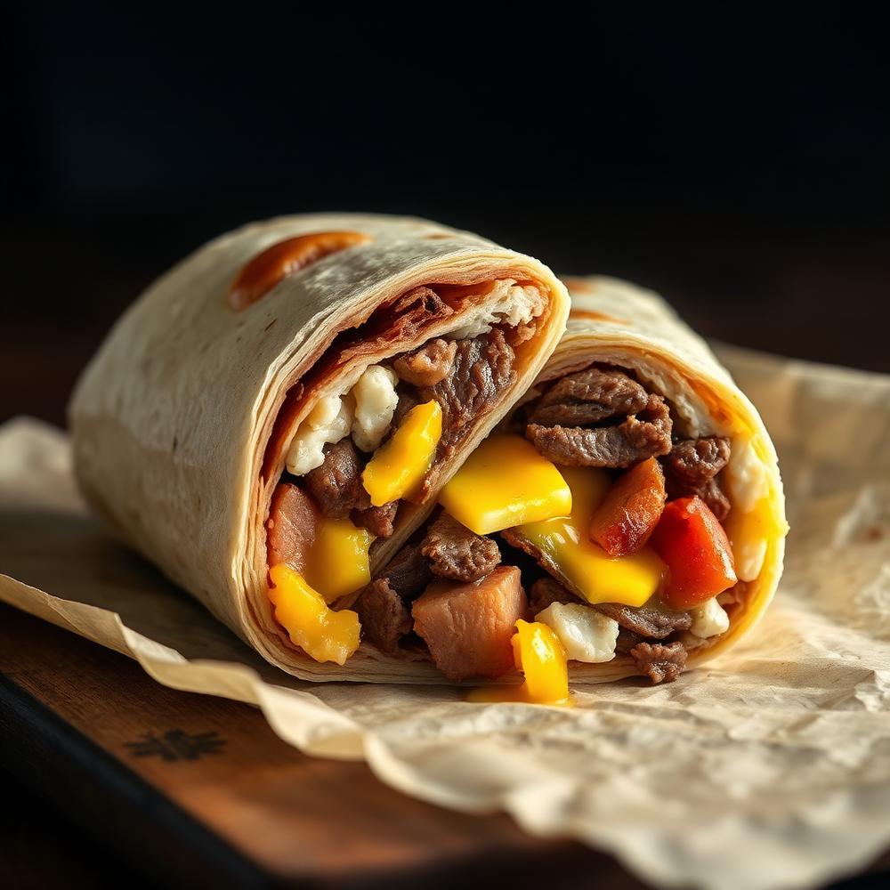 Steak Breakfast Burrito